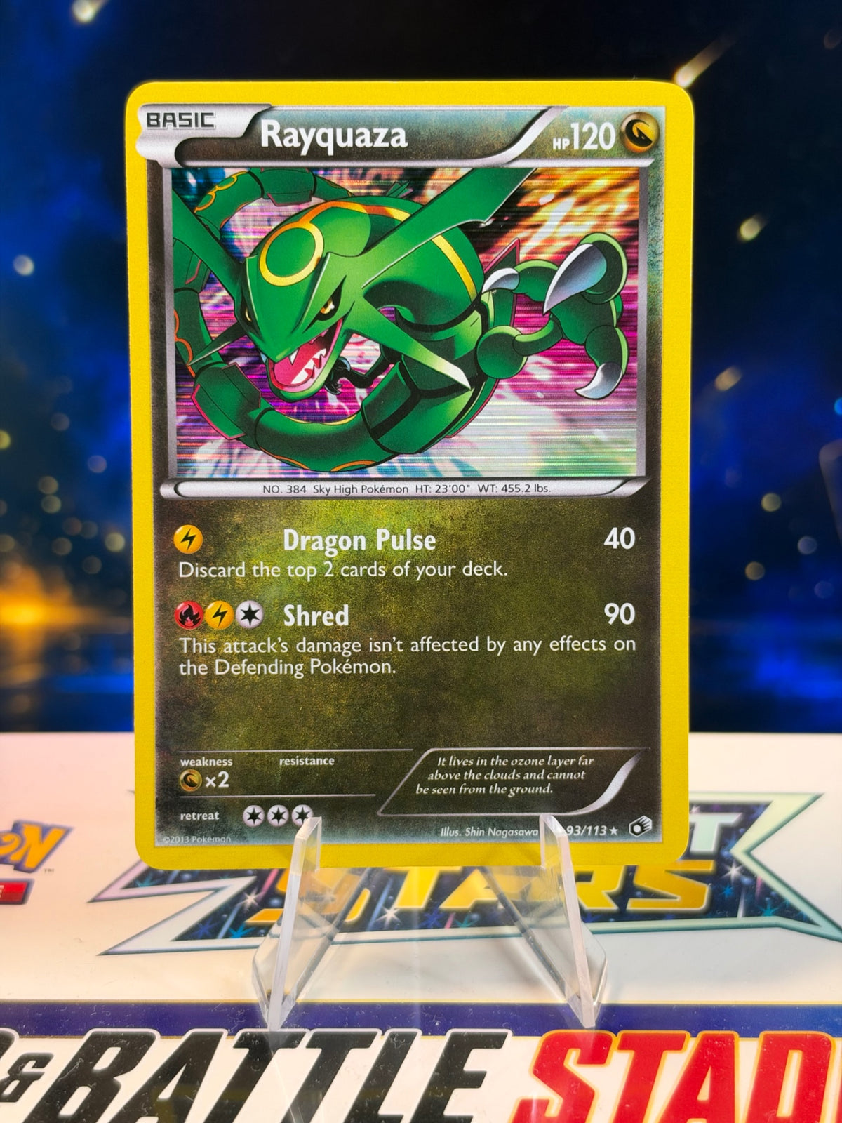 Rayquaza - Legendary Treasures 
