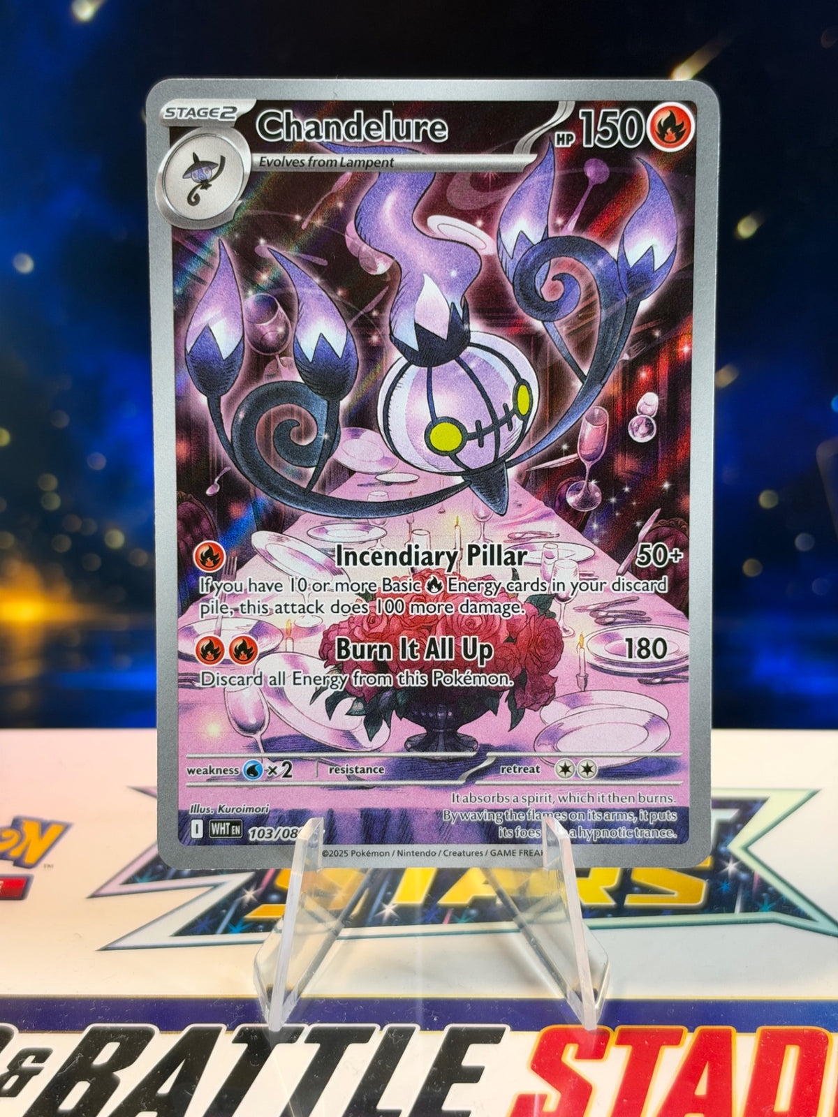 Chandelure - White Flare 