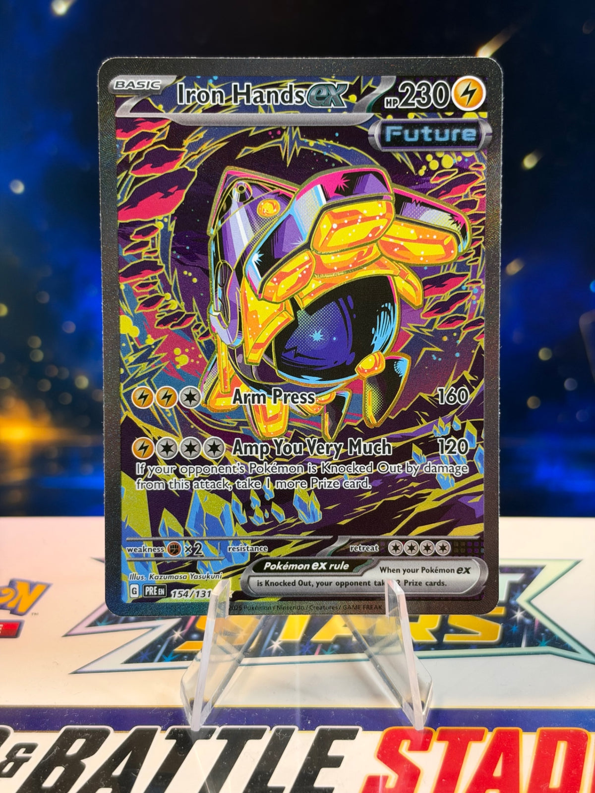 Iron Hands ex - Prismatic Evolutions 