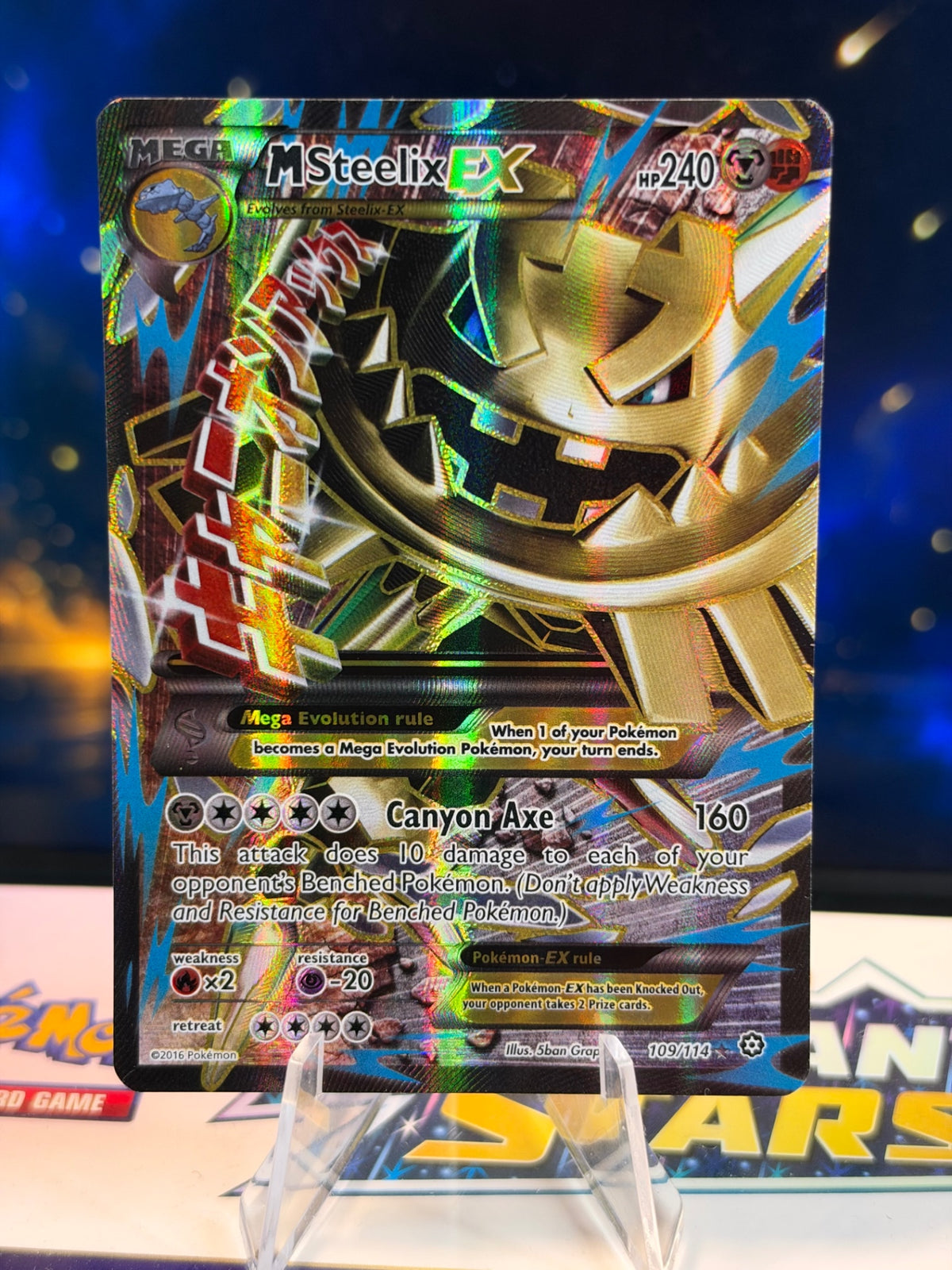 M Steelix-EX - Steam Siege 