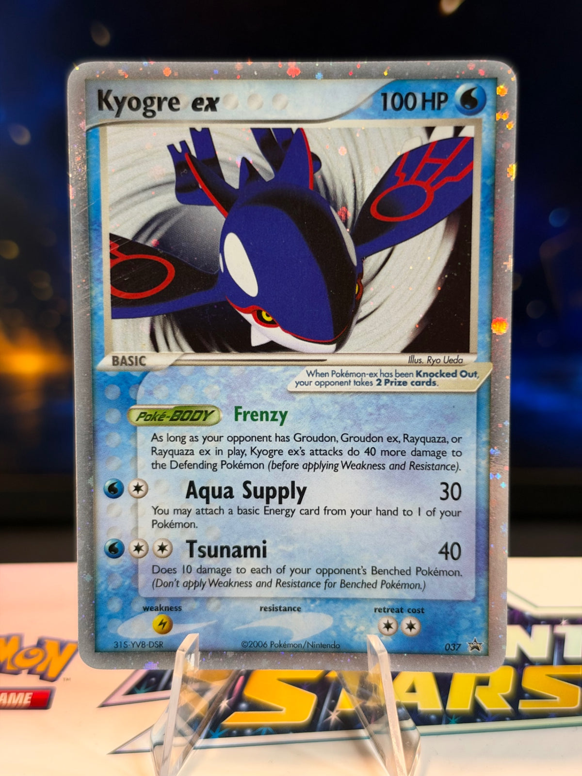 Kyogre ex - Nintendo Black Star Promos 