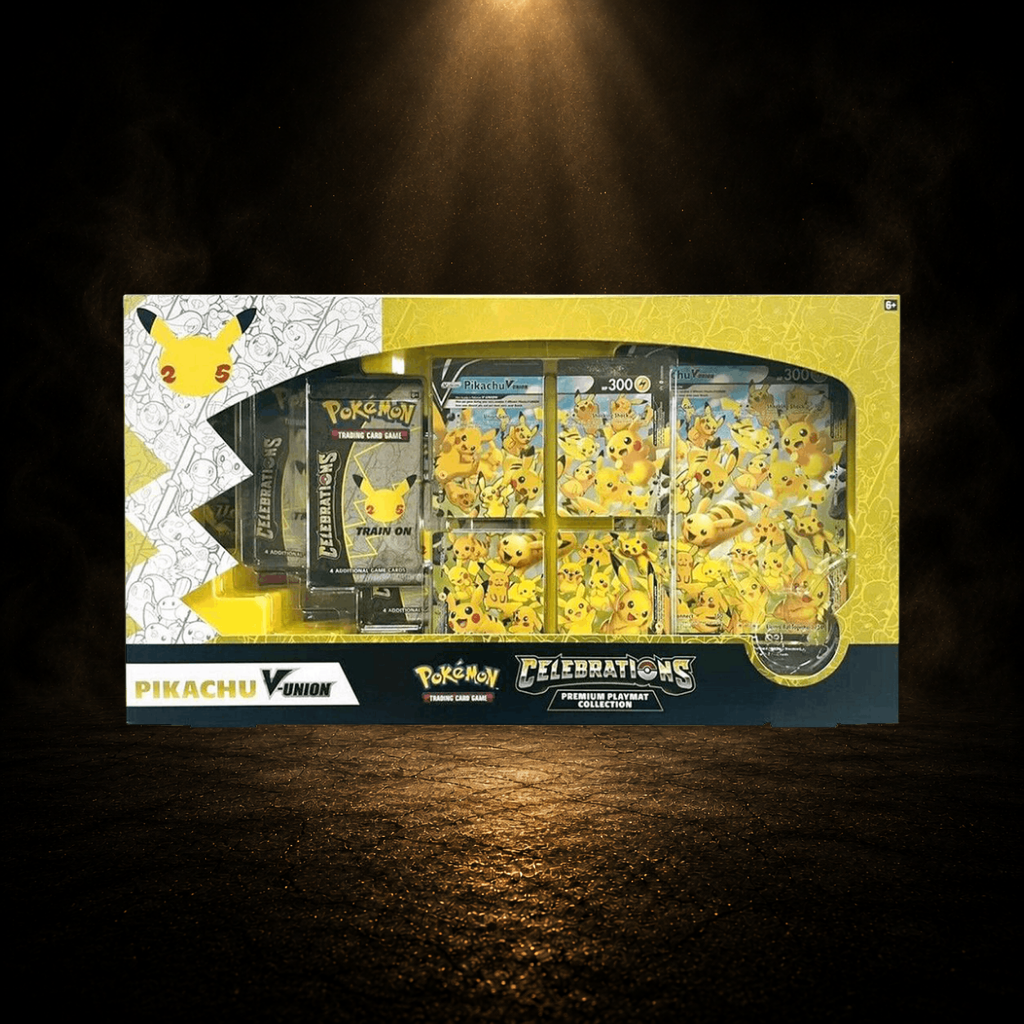 Celebrations Premium Playmat Collection: Pikachu V-UNION - Pokemon ...