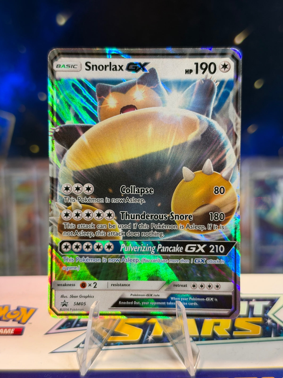 Snorlax-GX - SM Black Star Promos 