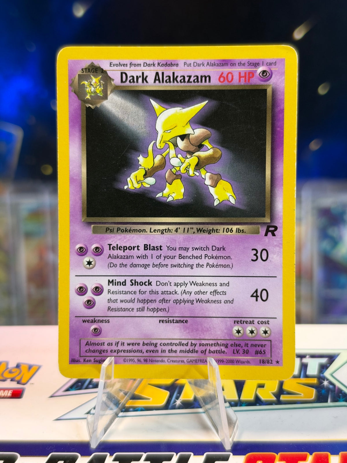 Dark Alakazam - Team Rocket 