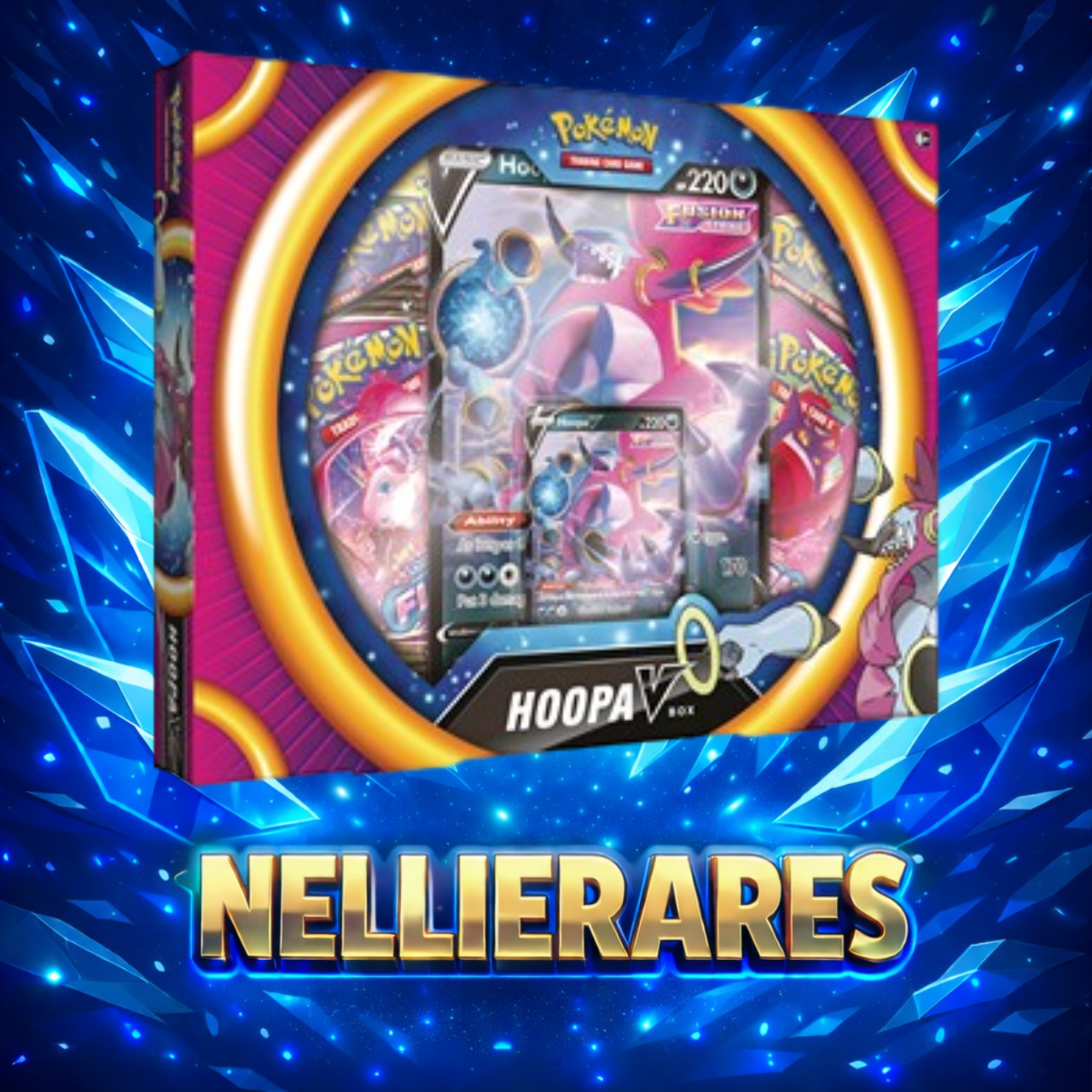 Hoopa V Box (Evolving skies, Fusion Strike x2, Vivid Voltage)