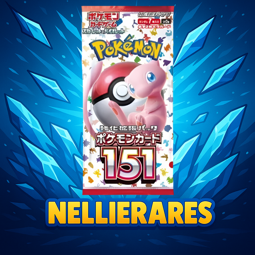Pokémon Scarlet & Violet: 151 Booster Pack (JP) (Öppnas live)