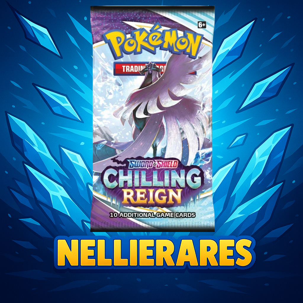 Pokémon Sword & Shield: Chilling Reign Booster Pack (Öppnas live)