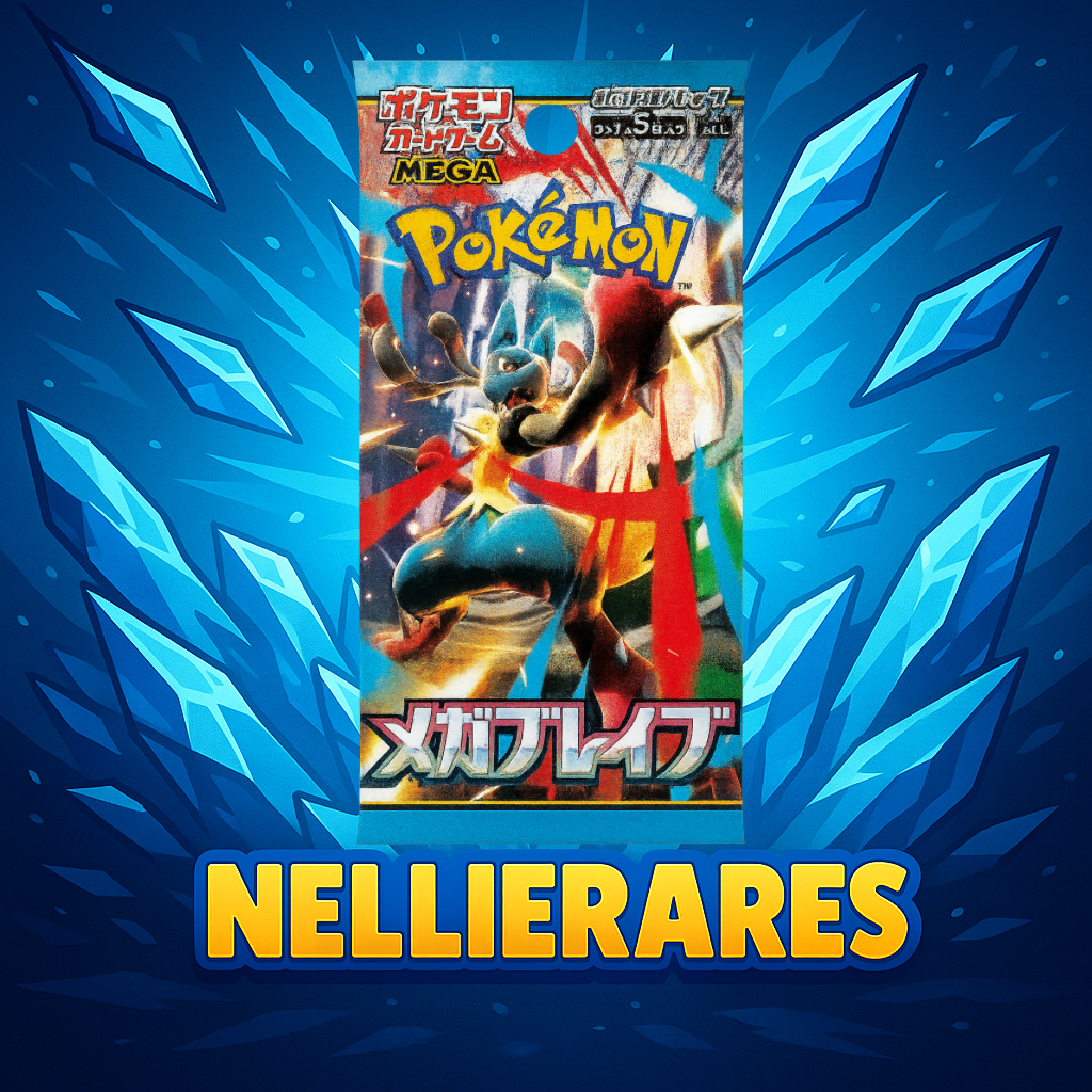 Pokémon Mega: Mega Brave Booster Pack Japanese (Öppnas live)