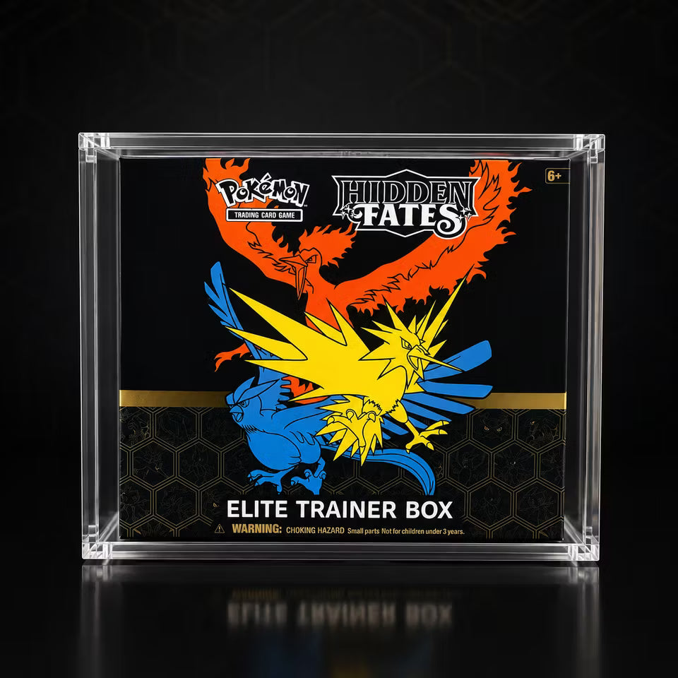 Akrylbox för Pokémon Elite Trainer Box - PREMIUM 8mm