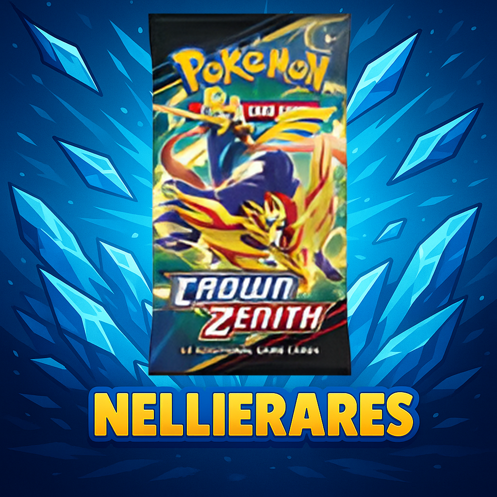 Pokémon Sword & Shield: Crown Zenith Booster Pack (Öppnas live)