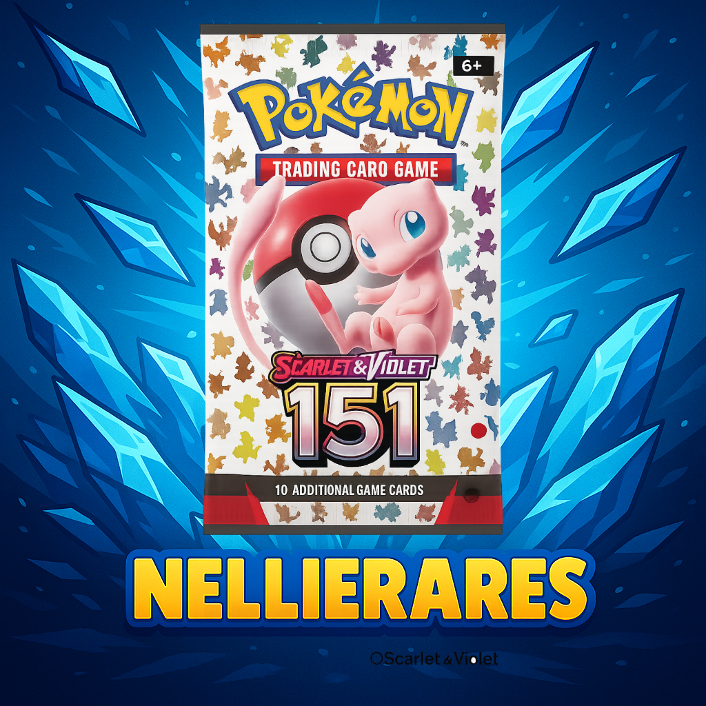Pokemon Scarlet & Violet 151 Booster Pack (Öppnas live)