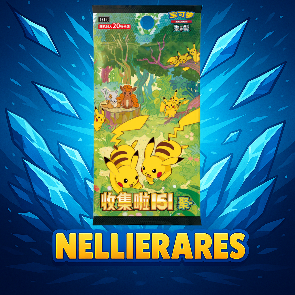 Pokémon Collect 151: Gathering Jumbo Booster pack (20kort) (CH)