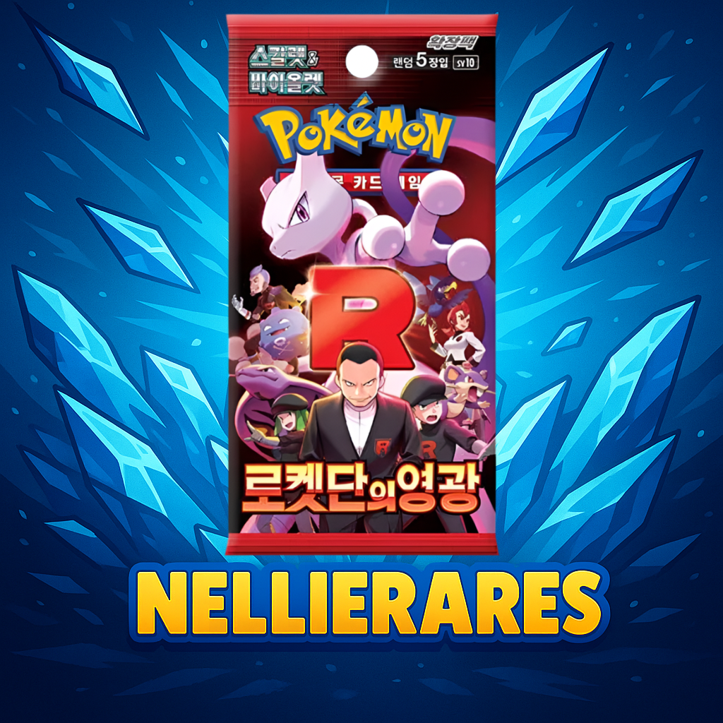Pokémon: Glory of team Rocket Booster Pack Japanese (Öppnas live)