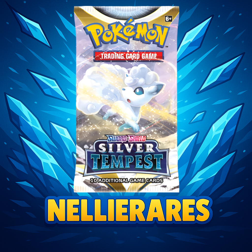 Pokémon Sword & Shield: Silver Tempest Booster Pack (Öppnas live)