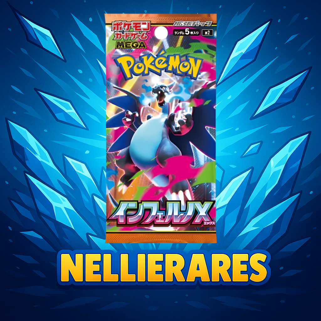 Pokémon Mega: Inferno X Booster Pack Japanese (Öppnas live)