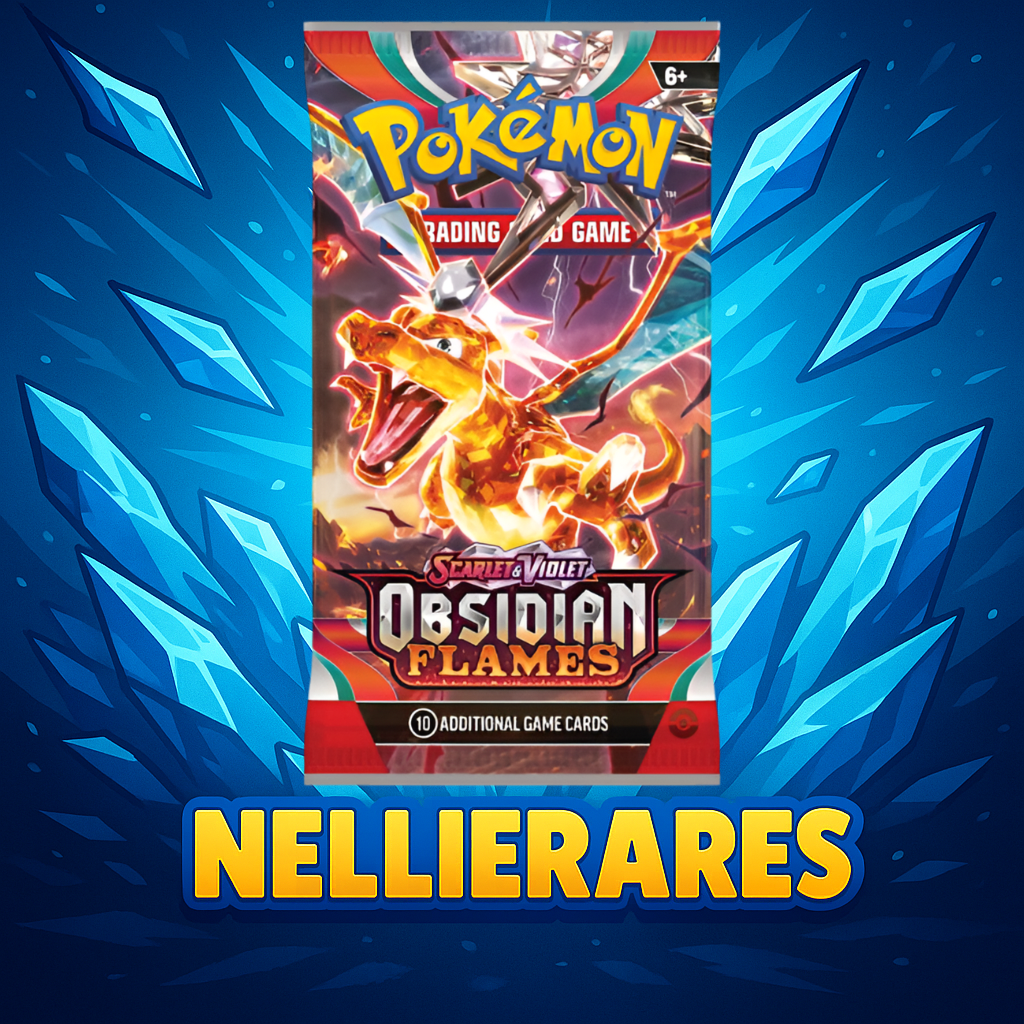 Pokémon Scarlet & Violet: Obsidian Flames Booster Pack (Öppnas live)