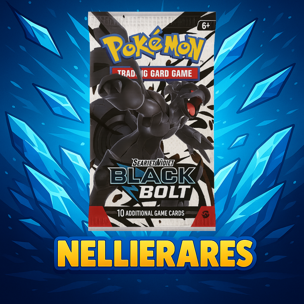 Pokémon: Black Bolt Booster Pack (Öppnas live)