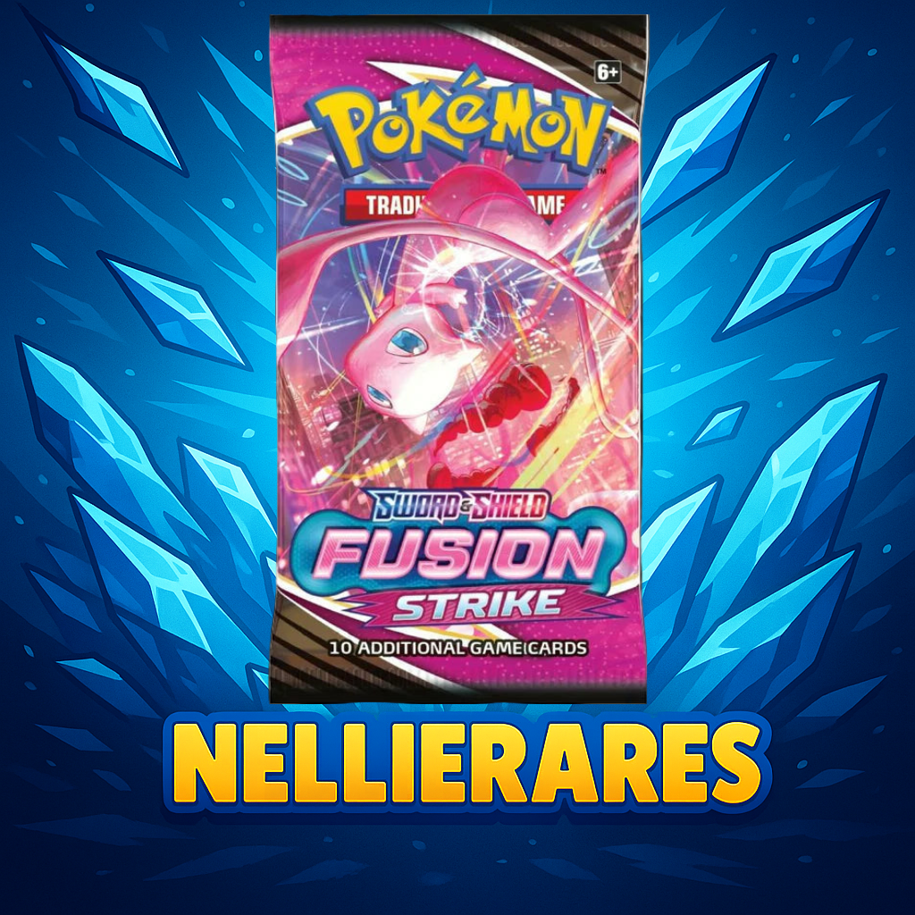 Pokémon Sword & Shield: Fusion Strike Booster Pack (Öppnas live)