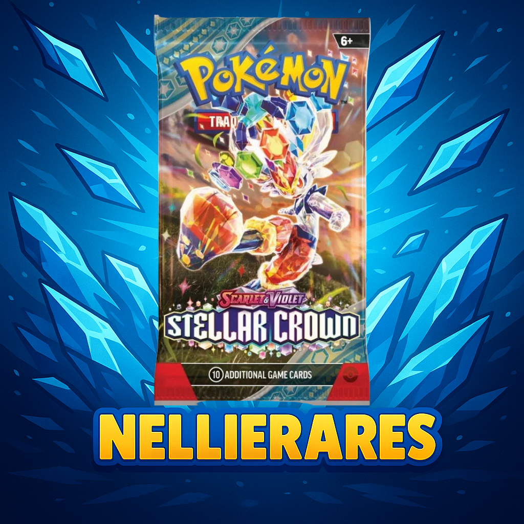 Pokémon: Stellar Crown Booster Pack (Öppnas live)