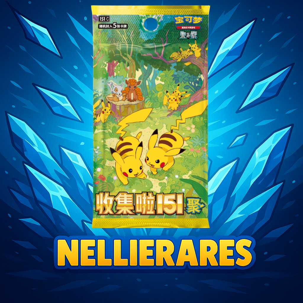 Collect 151 Gathering Slim Booster pack x15 = Hel Box (CH)