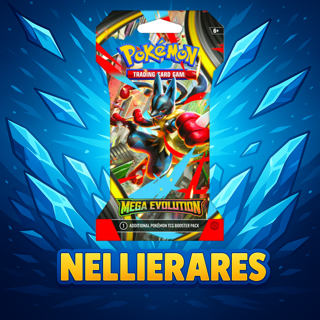 Pokémon: Mega Evolution sleeved Booster pack (Öppnas live)