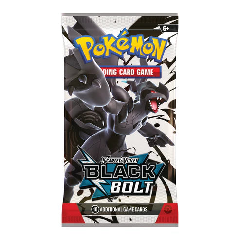Pokémon: Black Bolt Booster Pack (Öppnas live)
