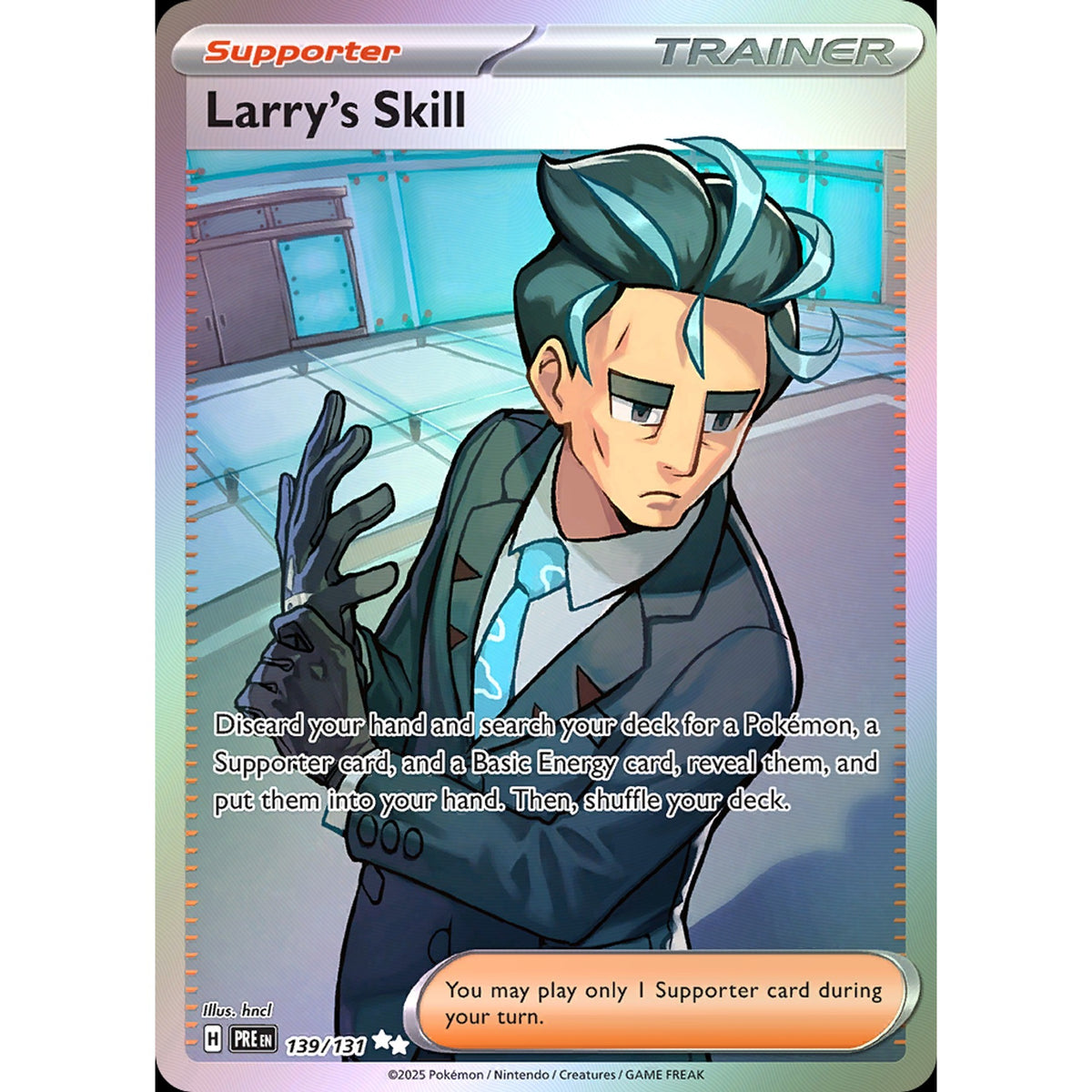 Larry's Skill - Prismatic Evolutions 