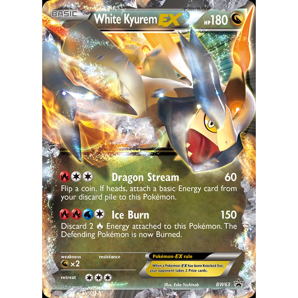 White Kyurem-EX - BW Black Star Promos 