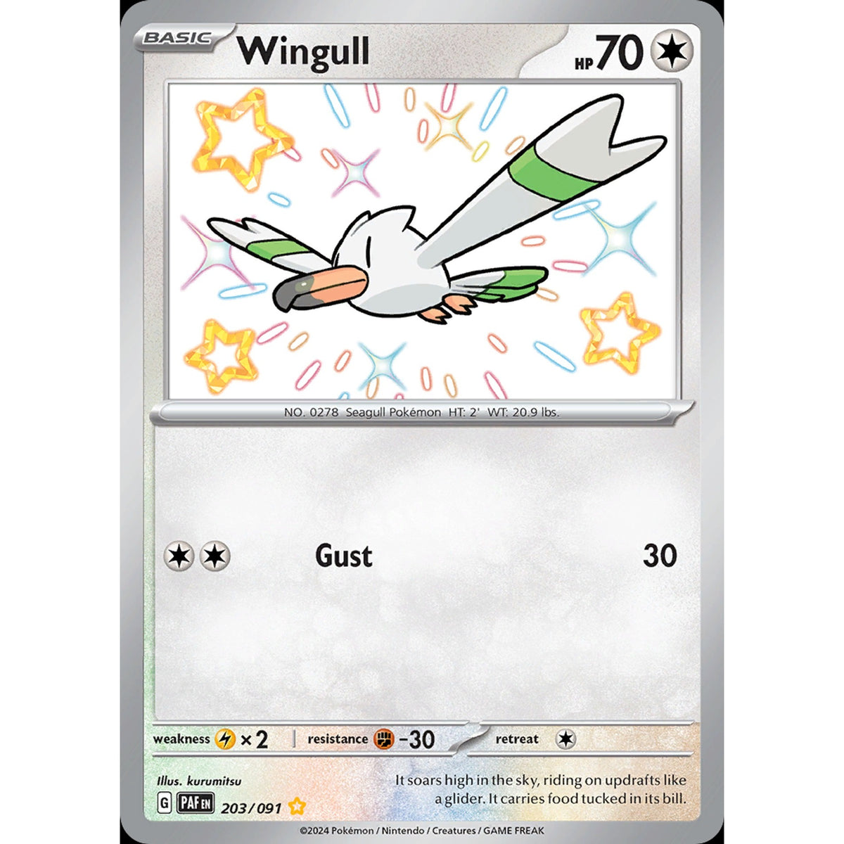 Wingull - Paldean Fates 