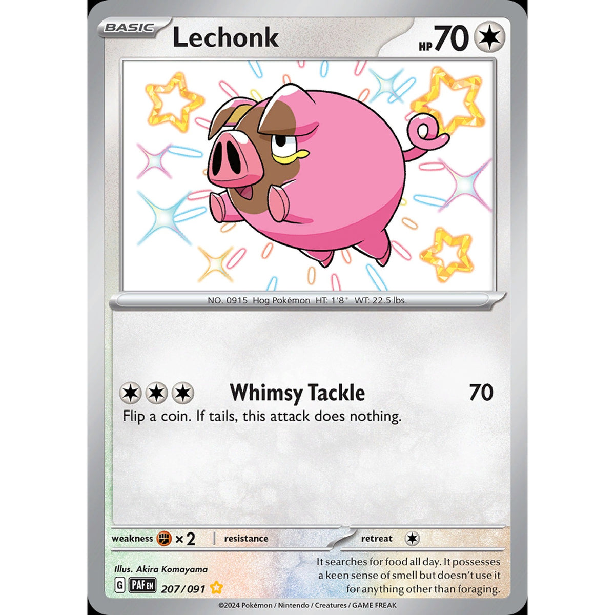 Lechonk - Paldean Fates 