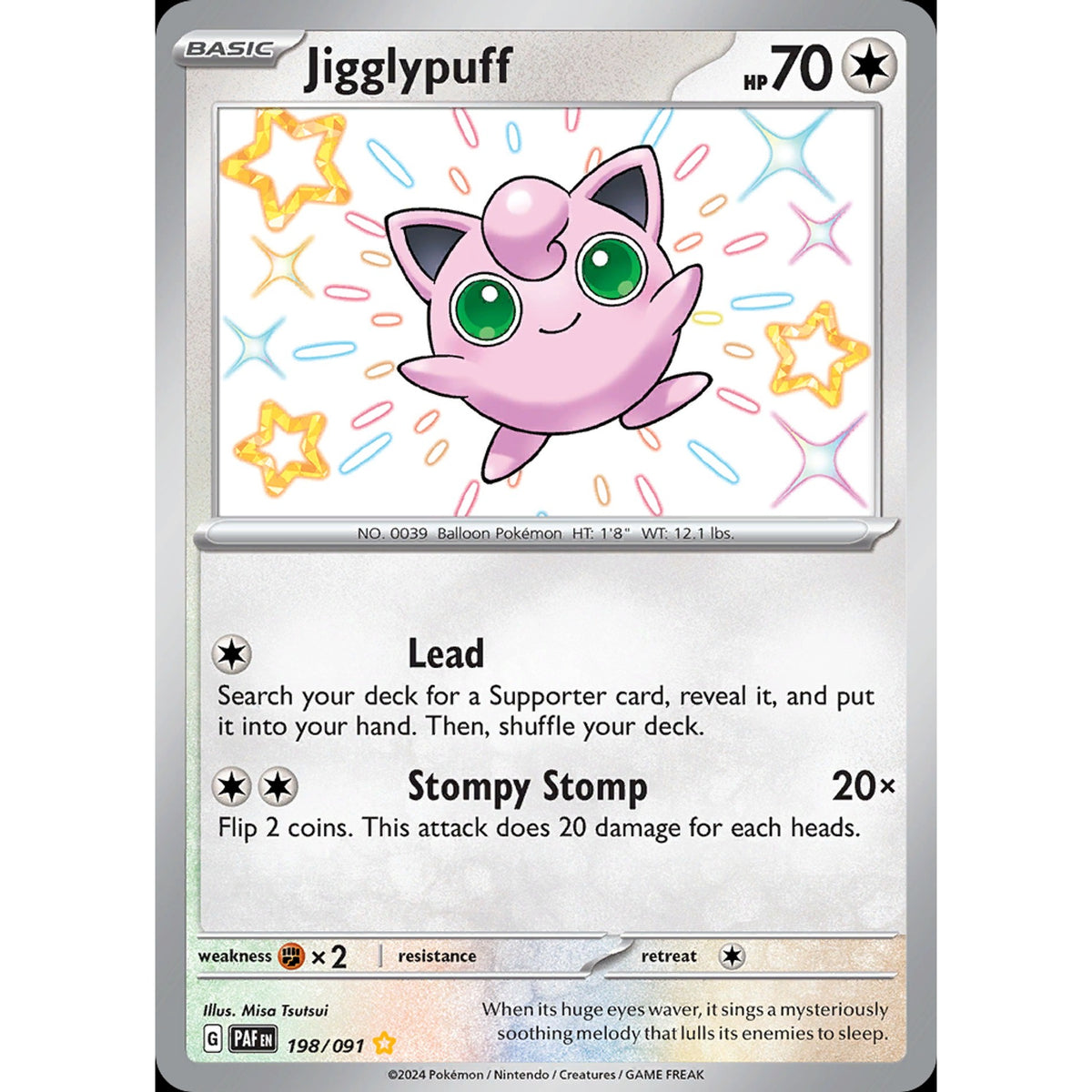 Jigglypuff - Paldean Fates 