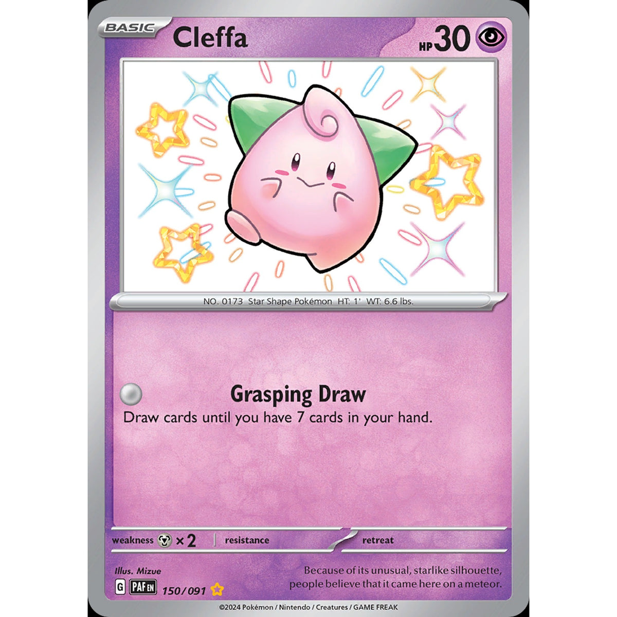 Cleffa - Paldean Fates 