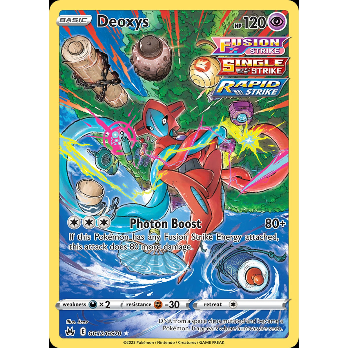 Deoxys - Crown Zenith Galarian Gallery 