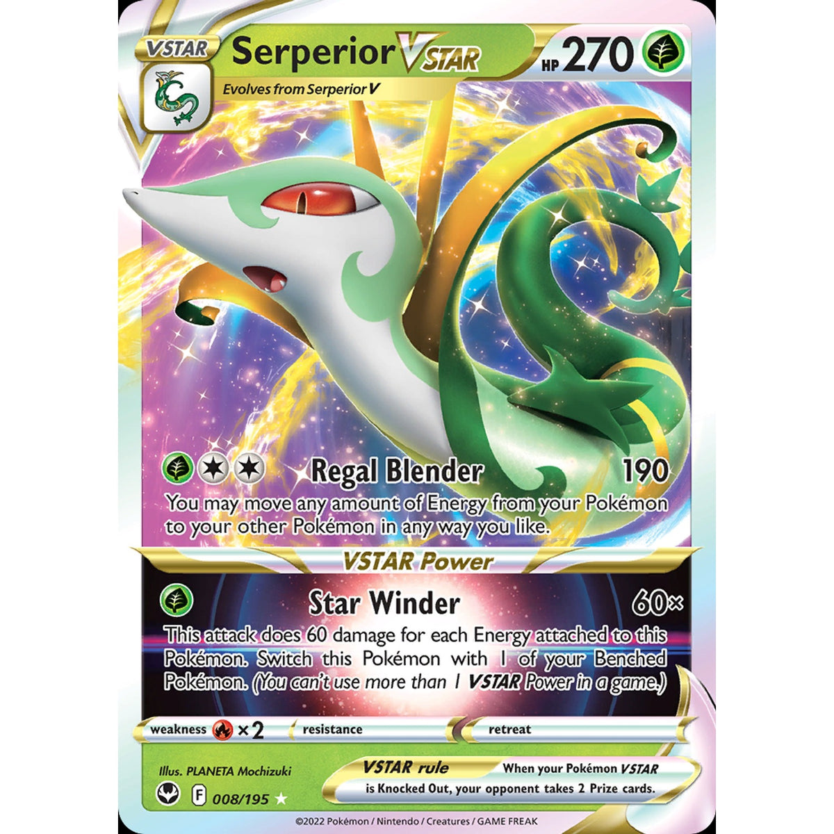 Serperior VSTAR - Silver Tempest 