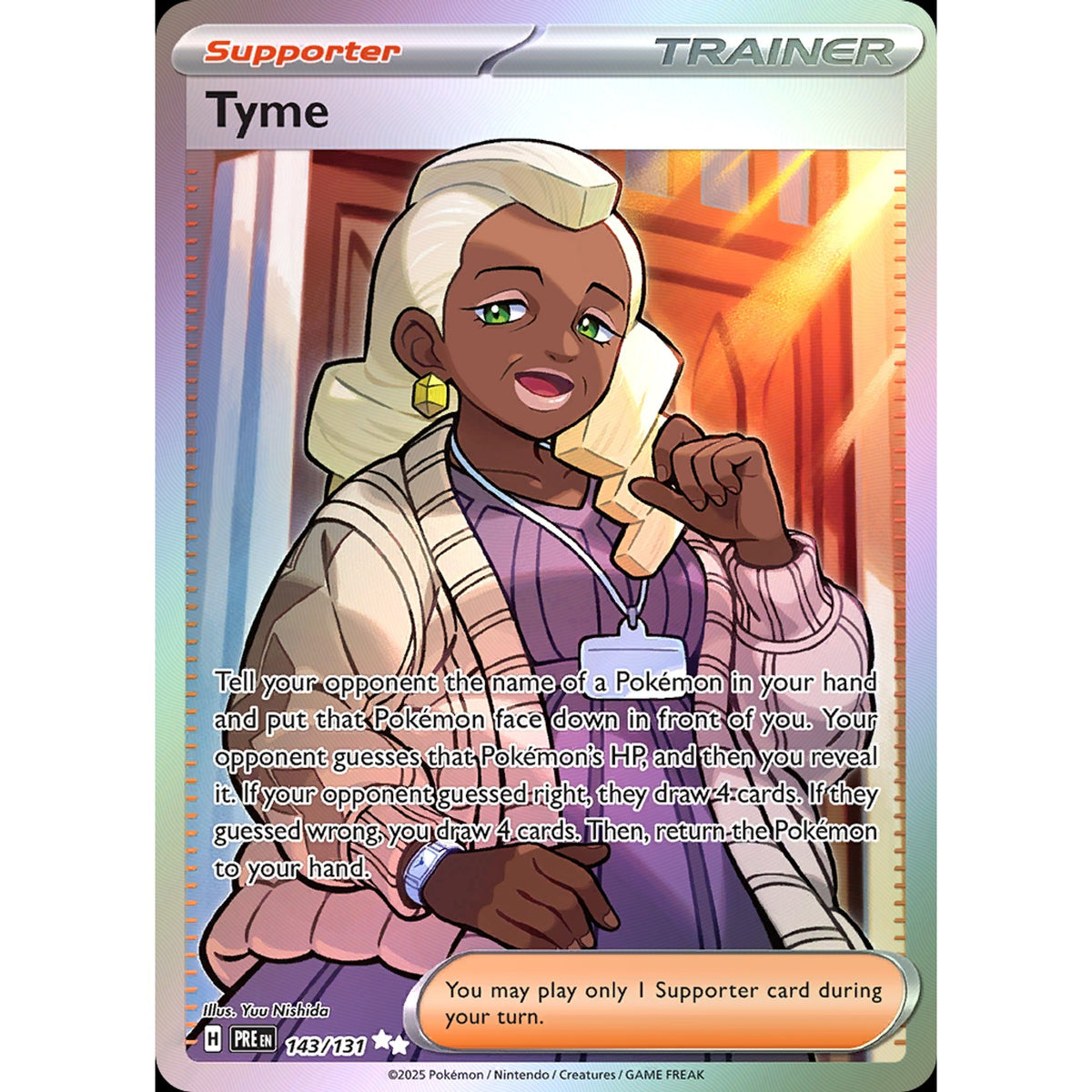Tyme - Prismatic Evolutions 