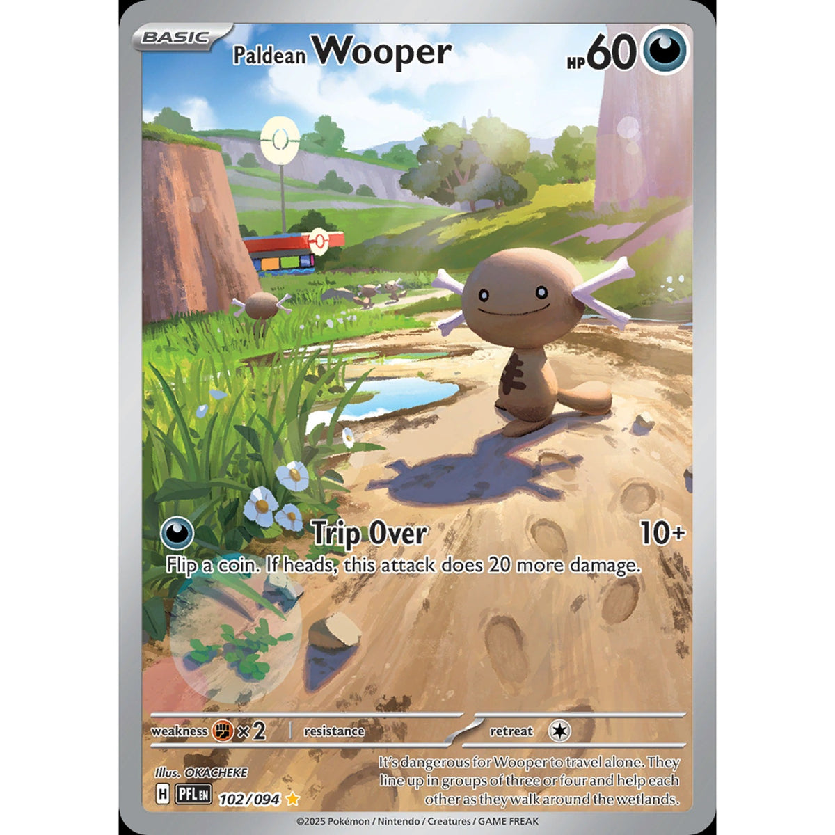 Paldean Wooper - Phantasmal Flames 