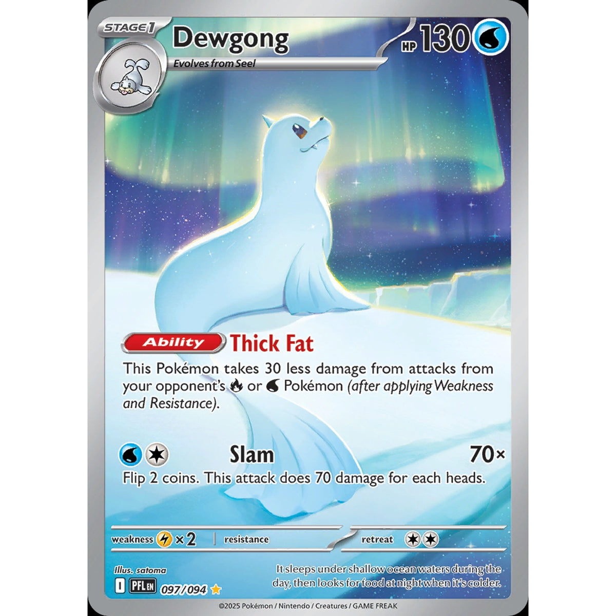 Dewgong - Phantasmal Flames 